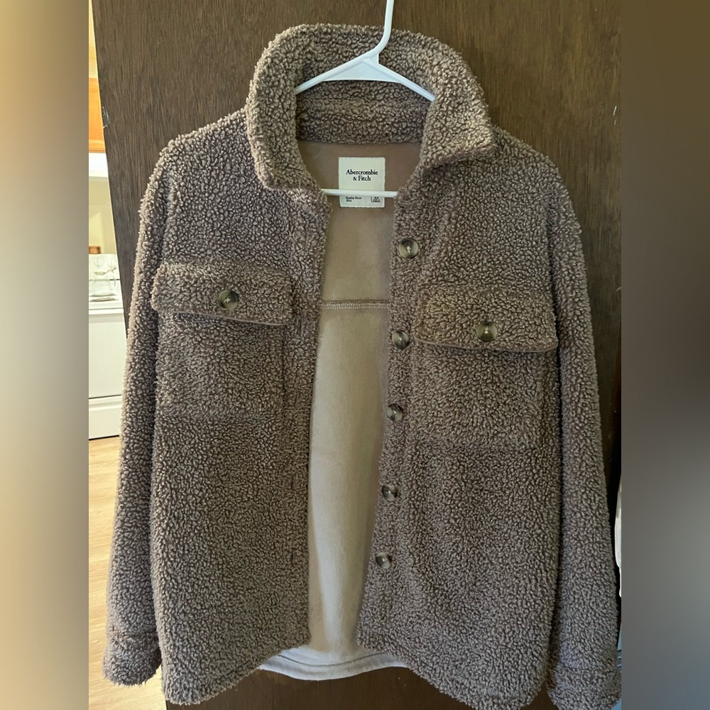 Abercrombie & Fitch Sherpa Coat
